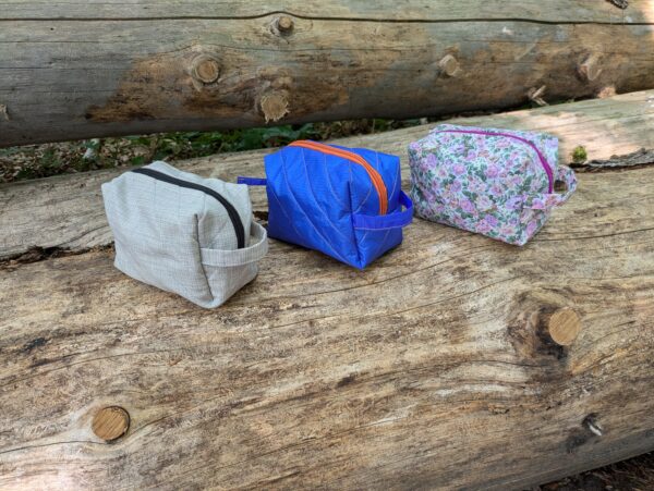 Trousse de toilette matelassée